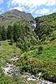 Cascade du Buchardet, south of La Chapelle-en-Valgaudemar, dept. Hautes-Alpes