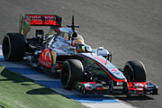 Testing at Jerez, February