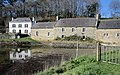 Le moulin de Beg Nénez (rive gauche de la Laïta, en Guidel).