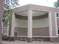 Mirabeau Lamar monument at Stephen F. Austin State University in Nacogdoches, Texas, reads: "The cultivated mind is the guardian genius of democracy."