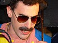 Sacha Baron Cohen as Borat at the premiere of Borat: Cultural Learnings of America for Make Benefit Glorious Nation of Kazakhstan in Leicester Square, London, October 25, 2006