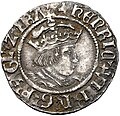 Henry VIII half groat