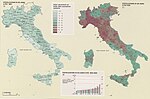 Thumbnail for File:Map Age and sex composition population Italy 1990 - Popolazione sopra 65 anni nel 1881 e 1981 - Touring Club Italiano CART-TEM-042.jpg