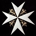 Breast star of a Knight of Grace of the Most Venerable Order of of the Hospital of St John of Jerusalem