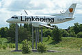 First Prototype displayed near Saab Linkoping