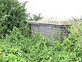 A disused, buried and overgrown former Norfolk and Suffolk Joint railway bridge