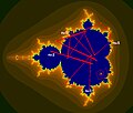 Periodic cycles in the Mandelbrot set