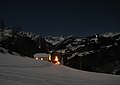 Blick Richtung Bürserberg von der Bergparzelle Laz in Nüziders