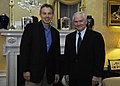 Robert Gates meets with Tony Blair on January 14, 2007