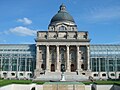 Cancillería bávara en Múnich, Alemania.