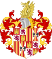 Coat of Arms of Ferdinand II of Aragon, 1479-1492