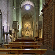 Iglesia de Santa María Magdalena (Zamora). Ciborios a la altura del crucero