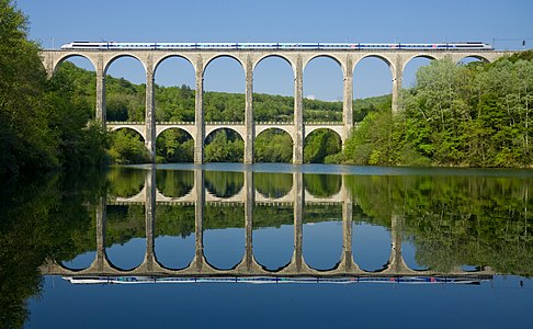 SNCF TGV PSE Viaduc de Cize - Bolozon