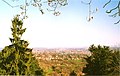 Panorama di Biella dal Parco della Burcina