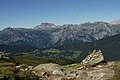 Blick von Innerkapell über das Silbertal zur Roten Wand