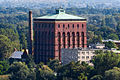 Deutsch: Wasserturm in Breslau-Morgenau, 1877 English: Water tower, 1877 Polski: Wieża ciśnień z 1877, Na Grobli Français : Château d'eau de 1877