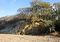 Les falaises près du Fret à l'est de Porzh Cave 2.