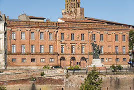 Muséum Victor-Brun Montauban France . Facade on "Place Bourdelle"