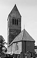 Toren (dateert uit 1671) en kerk van de Vaste Burchtkerk (Wijckel)