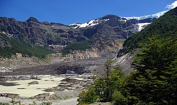 Ventisquero Negro, Argentina