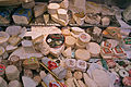 Soft cheeses on the Höchst Market in Frankfurt am Main