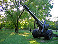 English: Cannon at Gen. J. Bem's Fort Polski: Działo na fortach gen. J. Bema