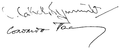 Bulgarian signatures