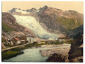 Rhône Glacier 1900