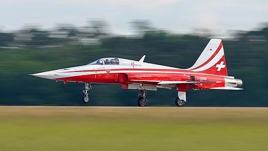 Patrouille Suisse Northrop F-5E Tiger II at ILA Berlin 2016