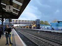 Part of Oxford Railway Station