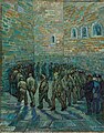 Vincent van Gogh: Prisoners Exercising , also known as Prisoners' Round