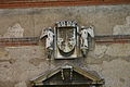 Portale e stemma / Portal and coats of arms.