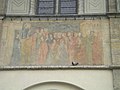 Fresco on facade of Loggia del Bigallo