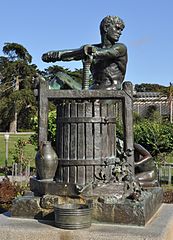 "The Cider Press" by Thomas Shields Clarke (1892)