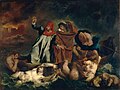 La Barque de Dante, Eugène Delacroix, 1822