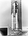 Titan 34D with IUS upper stage on its first mission (Oct. 30, 1982)