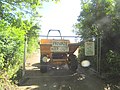 Road closed due to cliff erosion