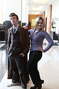 Tenth Doctor and Rose Tyler, C2E2 2013