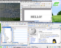 SuSE Linux 9.1 desktop and apps