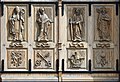 Sculptured wooden doors of Saints Peter & Paul Cathedral