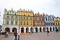 English: Great Market Polski: Rynek Wielki, Kamienice Ormiańskie