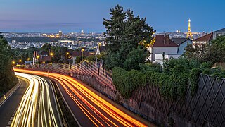 Light trails near Paris, 27 May 2022