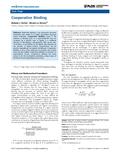 Thumbnail for File:Cooperative Binding - journal.pcbi.1003106.pdf