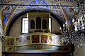 L'orgue et sa tribune dans la chapelle Sainte-Croix