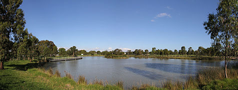 Lake of Elsternwick Park, Elsternwick, Melbourne