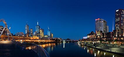 The Yarra at twilight