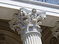Korinthische Säulen-Nimes-Palais de Justice-Justizpalast(1838-1846)-am Place Esplanade Charles de Gaulle