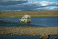 28 or 30 July 1972 Crossing a river in Iceland