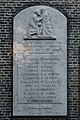 Oorlogsmonument bij de N.H. kerk in Joure.