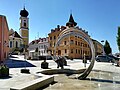 Stadtplatz mit Pfarrkirche St. Johannes